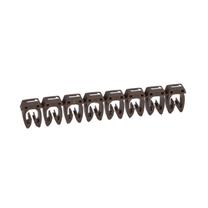 Kabeļu marķieris Legrand 0.5-1.5MM2, brūna krās., 120 gab.