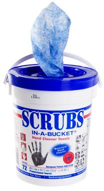 Valymo servetėlės ITW Scrubs Wet Wipes, 72 vnt.