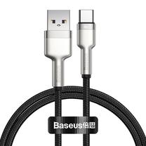 Laidas Baseus USB - USB-C, USB/USB-C, 100 cm, juoda sp., 66 W
