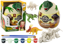 Žaislinis dažymo rinkinys, dinozauras Doodling, įvairių spalvų