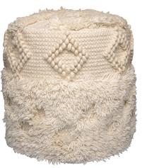 Pufas Kayoom Bohist 125 FYIGZ-35-35, kreminė sp., 35 cm x 35 cm x 35 cm