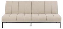 Sofa-lova Caix Basel 24, smėlio sp., 95 x 198 cm x 87 cm