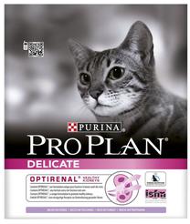 Sausā kaķu barība Pro Plan Delicate, tītara gaļa/rīsi, 0.4 kg