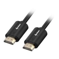 Kabelis Sharkoon HDMI -> HDMI 4K HDMI, HDMI, 3 m, melna krās.