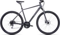 Велосипед гибридный Cube Nature, 28 ″, 23" рама, черный цв./графитовый цв.