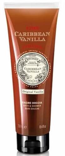 Kūno prausimosi želė Perlier 1793 Caribbean Vanilla, 250 ml