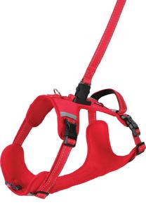 Petnešos šunims Zolux Clip&Go, raudona sp., 410 - 540 mm, S