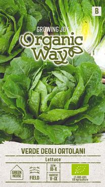 Sėklos Organic Way, salotos Verde Degli Ortolani, 1 g