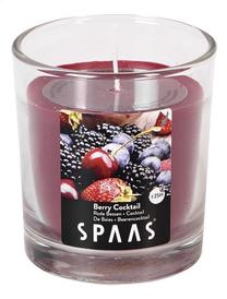 Свеча, ароматическая Spaas, 25 час, красный цв.