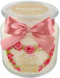 Свеча, ароматическая Artman With Love, 360 г, коричневый цв.