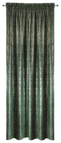Nakts aizkari D91, zaļa krās., 140 cm x 270 cm