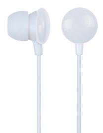 Laidinės ausinės Gembird MHP-EP-001 Candy MHP-EP-001, balta