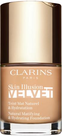 Skystas makiažo pagrindas Clarins Skin Illusion Velvet, 108,3n, 30 ml