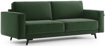 Sofa-lova Homede Loreo, žalia sp., 236 x 97 cm x 92 cm