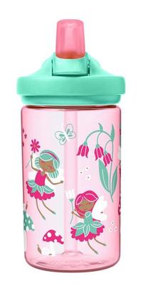 Ūdens pudele Camelbak Eddy+ Spring Fairies, rozā krās., silikons/tritāns, 0.4 l