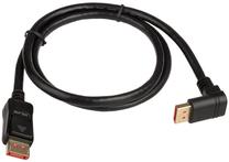 Провод InLine DisplayPort 17151U DisplayPort 1.4, Displayport, 1 м, золотой цв./черный цв.