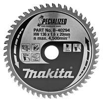 Pjovimo diskas Makita B-40294, 136 mm x 20 mm