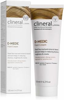 Kāju krēms Ahava Clineral D-MEDIC, 125 ml