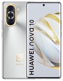 Mobilais telefons Huawei Nova 10, 128 GB, sudraba krās.