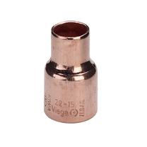 Perėjimas Viega, 10 mm - Lituojamas vidus/12 mm - Lituojamas vidus, varis