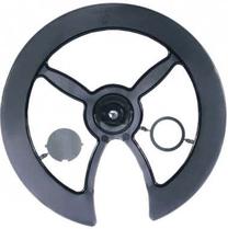 Dviračio žvaigždės apsauga Simpla Front Sprocket Guard 46/48T GUAR42, plastikas, skaidri sp.