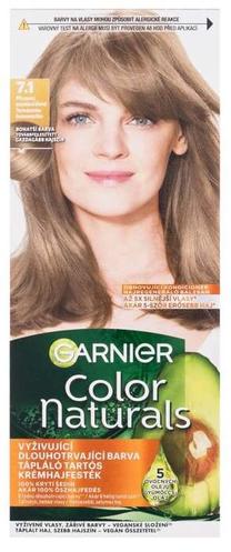 Kраска для волос Garnier Color Naturals, natural ash blonde цв., 7.1, 40 мл
