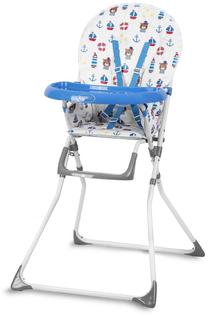 Стульчик для кормления Ricokids Fando, синий цв./белый цв.