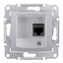Datu ligzda 1-viet 1xrj45 c5e utp alum