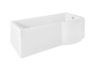 Vonios panelė Besco Inspiro OAI-150-JA, 150 cm x 1.5 cm x 5.2 cm, dešininė