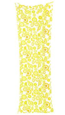 Pripučiamas plaukiojimo čiužinys Spokey, 69 cm x 20 cm, geltona sp.