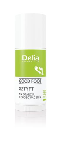 Pėdų kremas, pieštukas Delia Cosmetics Good Foot, 28 g