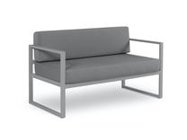 Lauko sofa Calme Jardin Nicea CAL_2S_83_F3_NICEA3, grafito sp., 65 cm x 130 cm x 76 cm
