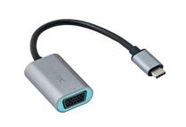 Adapteris i-Tec USB-C To VGA USB-C 3.1 male, VGA 15 pin female, 0.15 m, zila krās.