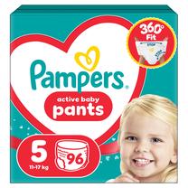 Sauskelnės-kelnaitės Pampers Pants, 5 dydis, 11 - 17 kg, 96 vnt.