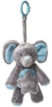 Rotaļlietas ratiem My Teddy, zila krās./pelēka krās.