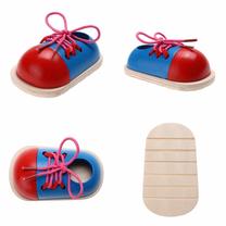 Attīstoša rotaļlieta Shoes, 38 cm, zila krās./sarkana krās., 2 gab.