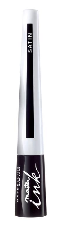 Acu laineris Maybelline Master Ink, 2.5 ml, melna krās. black satin
