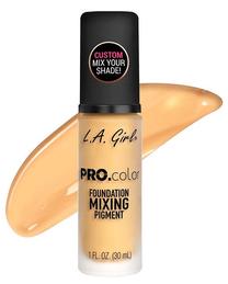 Skystas makiažo pagrindas L.A. Girl Pro Color Mixing Pigment, geltona sp., glm712, 30 ml