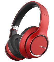 Bezvadu austiņas Lenovo HD200 HD200, melna krās./sarkana krās.