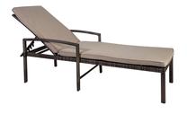Lauko gultas Home4you Wicker 5, ruda sp.