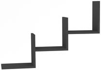 Sieninė lentyna Kalune Design Mist 835PUQ1651, antracito sp., 60 cm x 90 cm x 19.6 cm