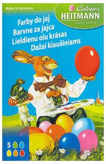Olu krāsas Brauns-Heitmann, dažādas krāsas, 5 gab.