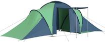 Šešiavietė palapinė VLX Camping Tent 93184, mėlyna sp./žalia sp., 576 cm x 235 cm x 190 cm