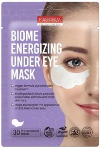 Paakių kaukė Purederm Biome Energizing, 30 vnt.