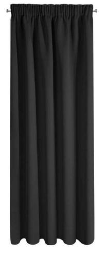 Nakts aizkari Blackout, melna krās., 135 cm x 270 cm