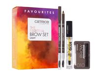 Skropstu un uzacu produktu komplekts Catrice Essential Brow, 1.6 g, brūna krās.