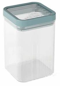 Lielapjoma produktu konteiners Curver Kara 0803101H27, 1.2 l, caurspīdīga krās./zaļa krās.