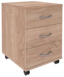Biuro spinta Skyland Simple SC-3M, ąžuolo sp., 56.6 cm x 45 cm x 41.2 cm