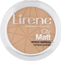 Kompaktinė pudra Lirene City Matt, smėlio sp., 03 beige, 9 g