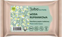 Drėgnas tualetinis popierius Luba Eco Family Chamomile, 1 sl